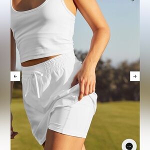 Beyond Yoga Women's Stretch Woven In Stride Lined Skirt S